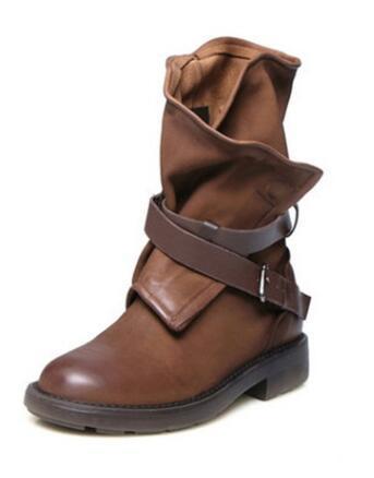 BOTTINES EN CUIR SOUPLE