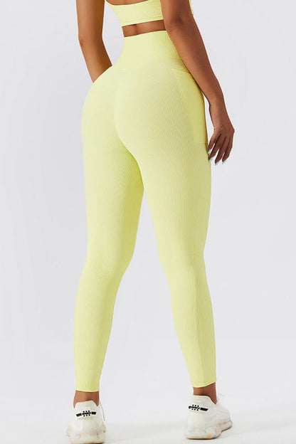 Leggings deportivos con cintura cruzada Basic Bae