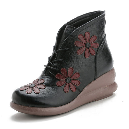 Zapatos casuales de piel para mujer