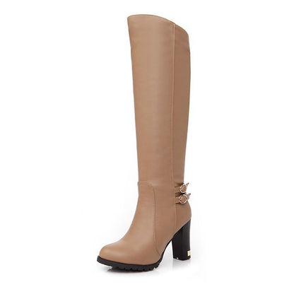 Thick Heel Over The Knee Boots High Heel Women's Boots