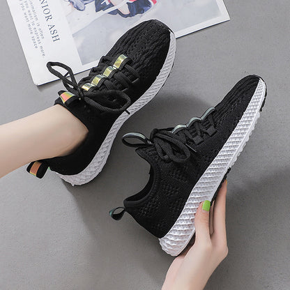 New Style Flying Woven Socks Shoes Casual Sports Shoes Women Running Shoes