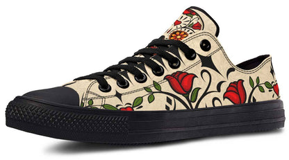 Fashion Print Couple Low-Top Canvas Shoes