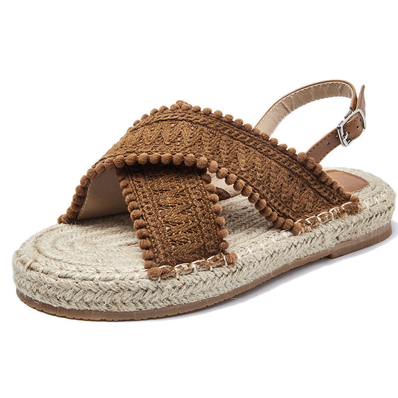 Women's platform sole sandals