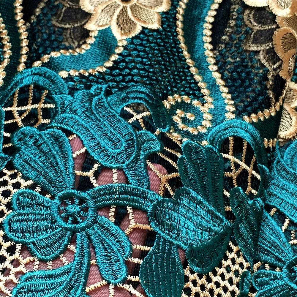 Tissu africain nigérian en dentelle de tulle français de haute qualité 2022 pour couture, broderie, robe, voile de soie de lait, fête de mariage, 5 mètres