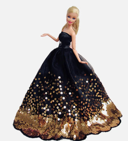 handmade Clothes for barbie dress for barbie Clothes evening dress doll for barbie accessories wedding dresses clothes lot dolls