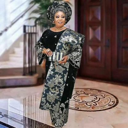 Tela de encaje de terciopelo africano 2024, encaje nigeriano, 5 yardas, tela de encaje de terciopelo francés para vestido de boda de fiesta, tela de costura H2014