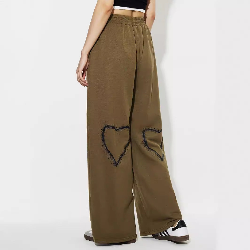 Vêtements pour femmes Love Casual Loose Casual Pantalons