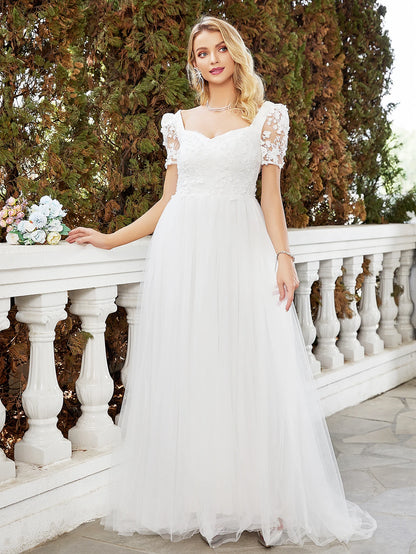 Vestido de novia elegante blanco sin espalda para mujer, hermoso vestido de novia de encaje con flores bordadas con sirena, vestido de noche