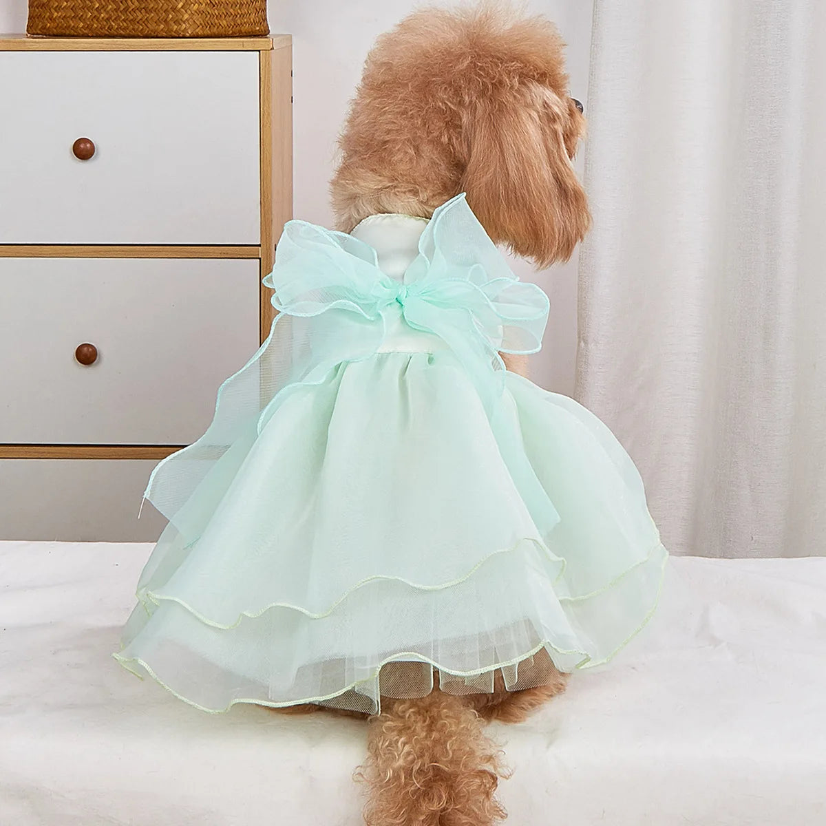 Ropa para mascotas, vestido de boda para perros, vestidos de fiesta de graduación, vestidos de princesa para perros pequeños, ropa de lujo para perros, disfraz para cachorros y gatos, suministros blancos para mascotas