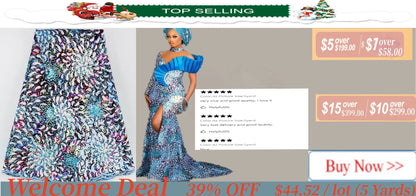 2024 Latest High Quality African Nigerian Tulle Lace Fabric French Organza Party Gown Dress Brocade Jacquard Lace For Wedding