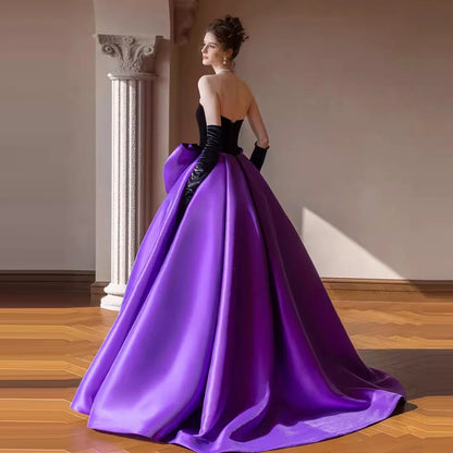 Strapless Evening Dress prom dress свадебное платье Bridal Dress formal dress for wedding ball gown Elegant Vestido De Noiva