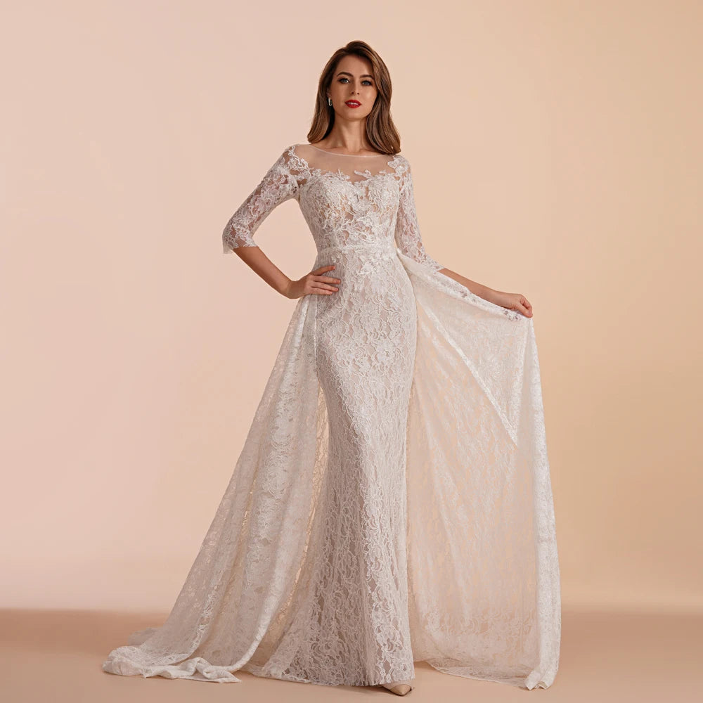 BEPEITHY Champagne Backless A Line Boho Bride Wedding Dresses Spaghetti Straps Sleeveless Summer Pleats Lace Bridal Gown 2023