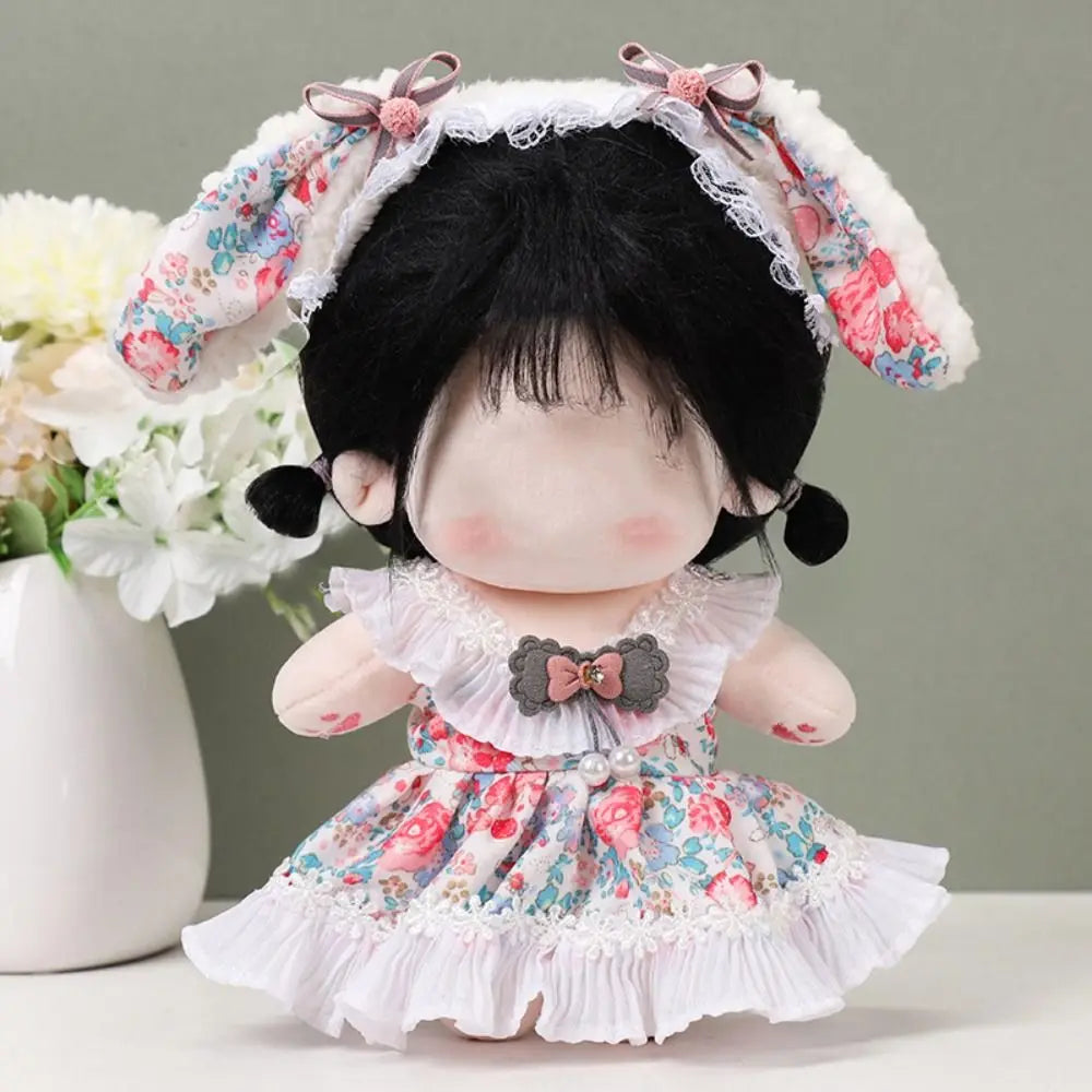 Robe mignonne vêtements Jk uniforme pour poupée en coton de 20 cm robe de mariée Lolita habiller vêtements jupe couvre-chef fille poupée accessoires