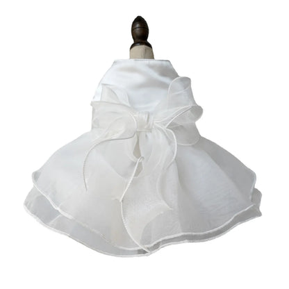 Ropa para mascotas, vestido de boda para perros, vestidos de fiesta de graduación, vestidos de princesa para perros pequeños, ropa de lujo para perros, disfraz para cachorros y gatos, suministros blancos para mascotas