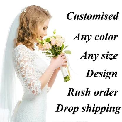 Simple Soft Satin A Line Wedding Dress Boat Neck Detachable Full Sleeve Long Dresses Pleat Bride Gown For Woman Custom Made 2024