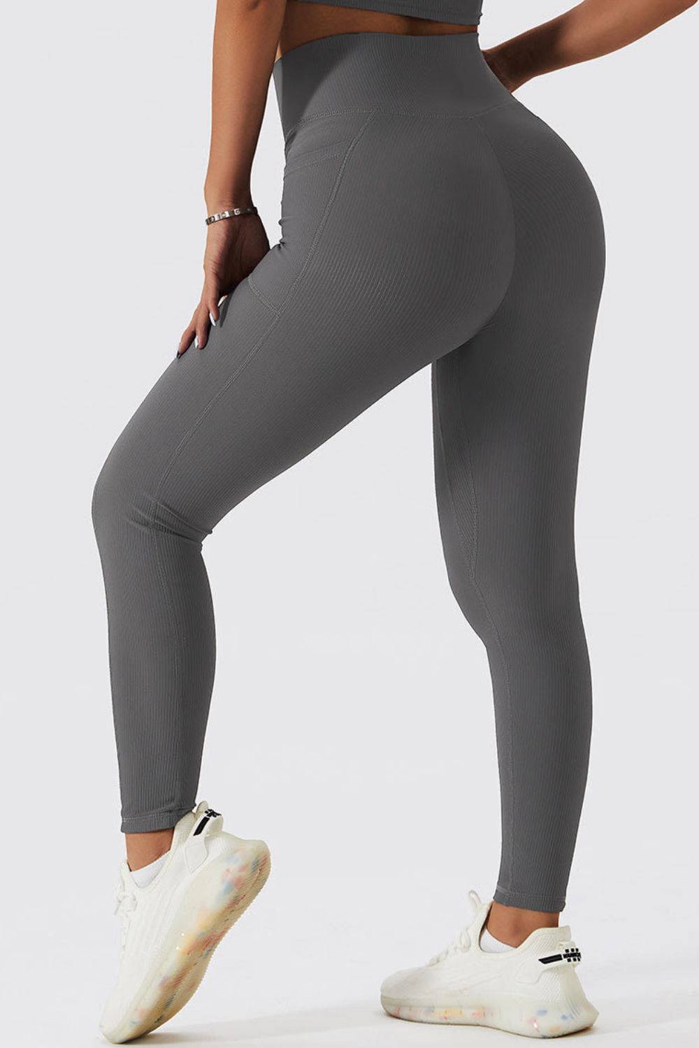 Legging actif basique Bae à taille croisée