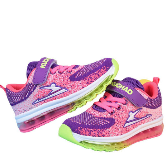 Girls' Sports Shoes Autumn Breathable Elementary School Travel Shoes Sports Shoes