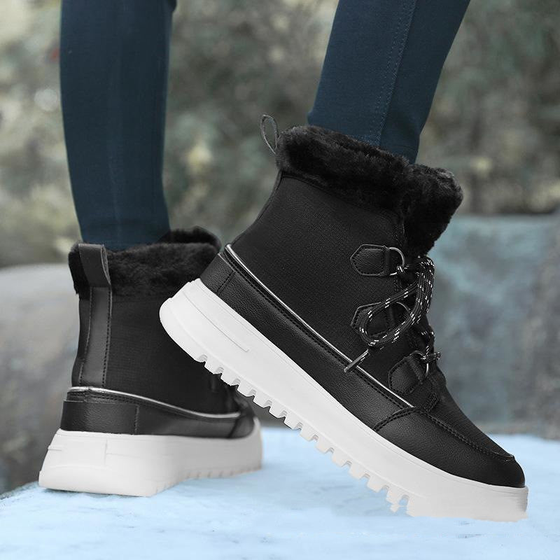 Bottes de neige tendance pour femmes, grandes tailles