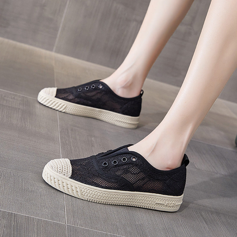 One-legged Single-shoe Soft-soled Cloth Shoes