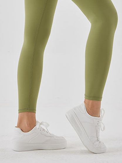 Leggings deportivos con cintura ancha