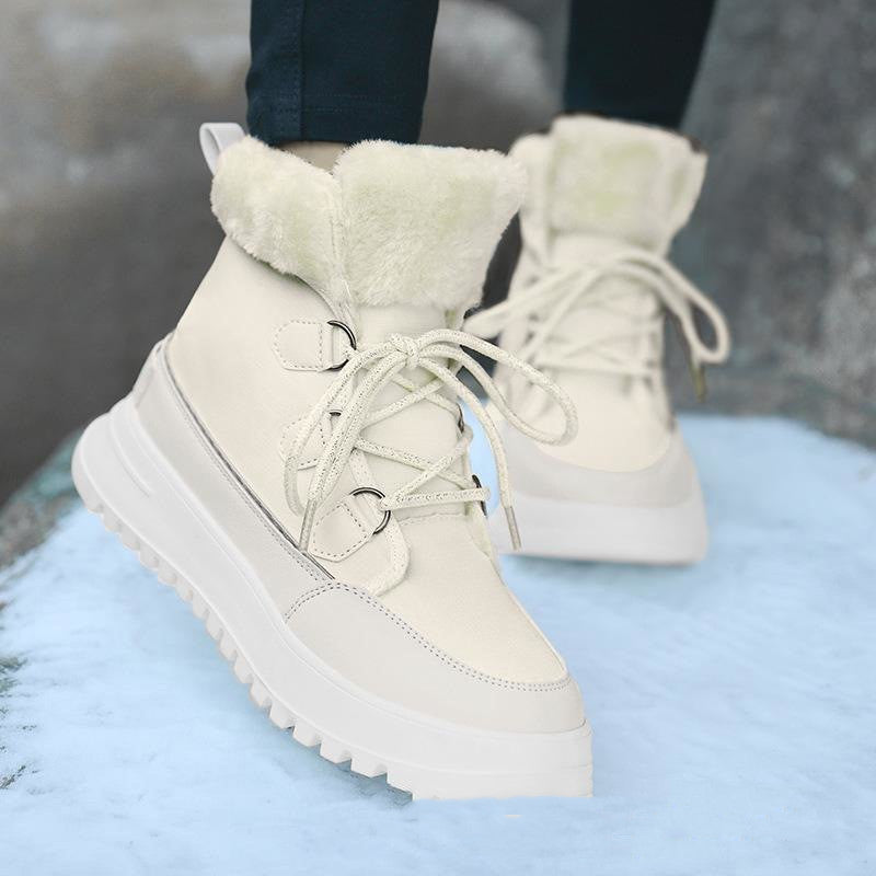 Bottes de neige tendance pour femmes, grandes tailles