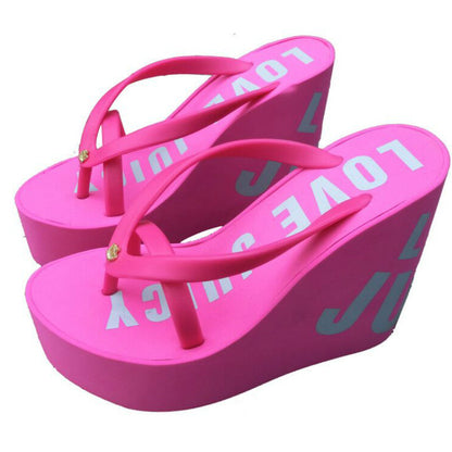 Non-slip Beach Women's Shoes With Super High Heels 11cm