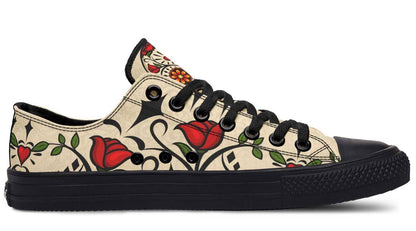 Fashion Print Couple Low-Top Canvas Shoes